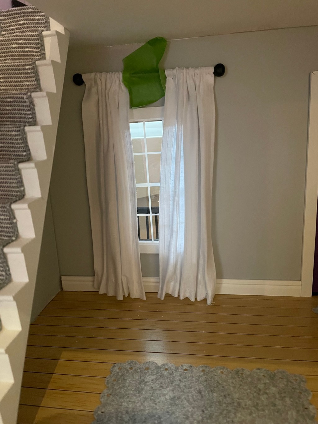 1:12 Scale Drapes for A’s Living Room
