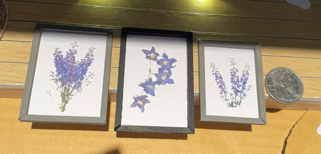 DIY Transfer Stickers Artwork for 1:12 Miniature&nbsp;Dollhouse